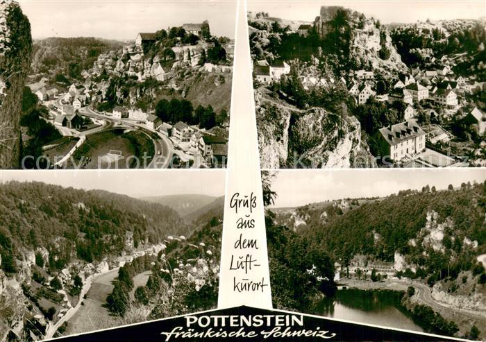 Pottenstein Oberfranken Fliegeraufnahmen