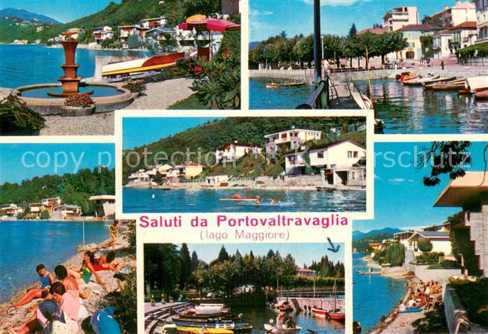 Portovaltravaglia Porto Valtravaglia IT Lago Maggiore Teilansichten