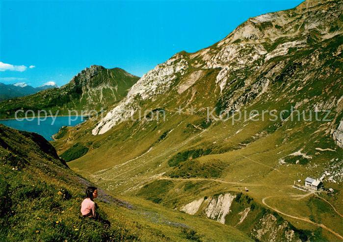 Lech Vorarlberg Ravensburger Huette Panorama