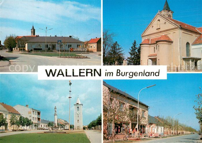 Wallern Burgenland Teilansichten Kirche