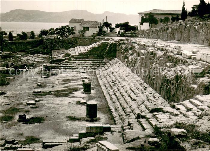 Eleusis Greece The Telesterion Antike Staette