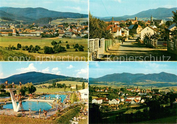 Furth Wald Gesamtansicht Hauptstrasse Freibad