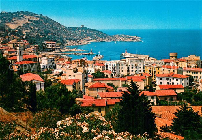Isola del Giglio IT Panorama porto