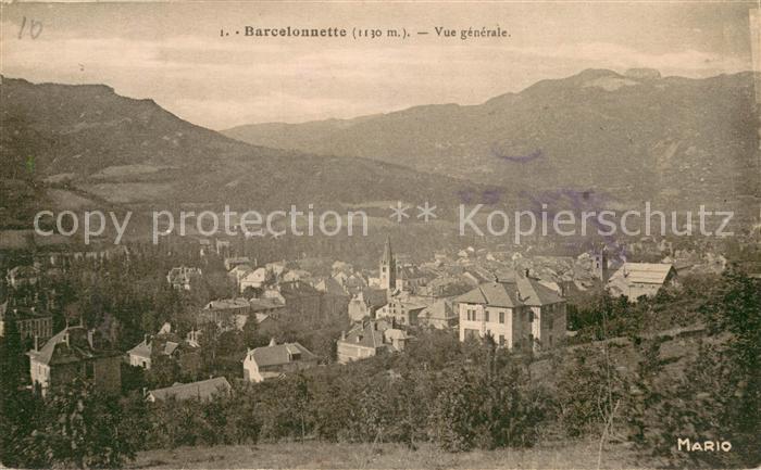 Barcelonnette Vue generale