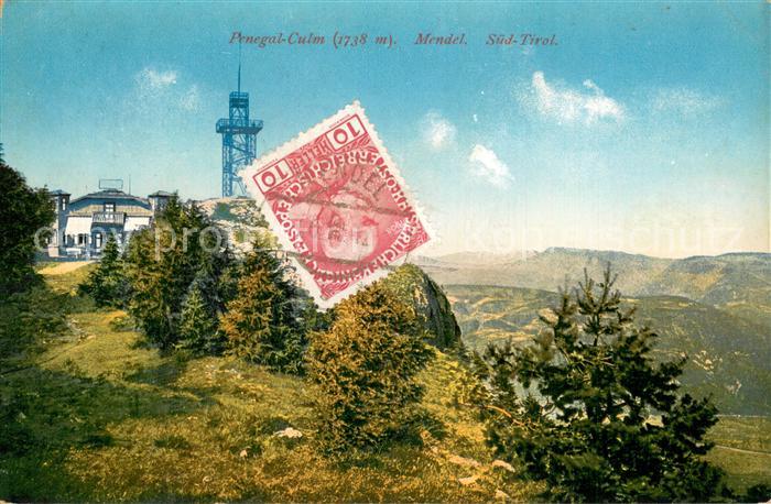 Penegal Culm Mendel Suedtirol Panorama