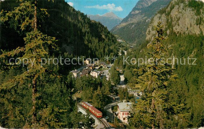 Chatelard Frontiere 74 Chemin de fer Martigny Chatelard Camonix
