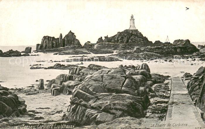 Jersey  UK Corviere Lighthouse