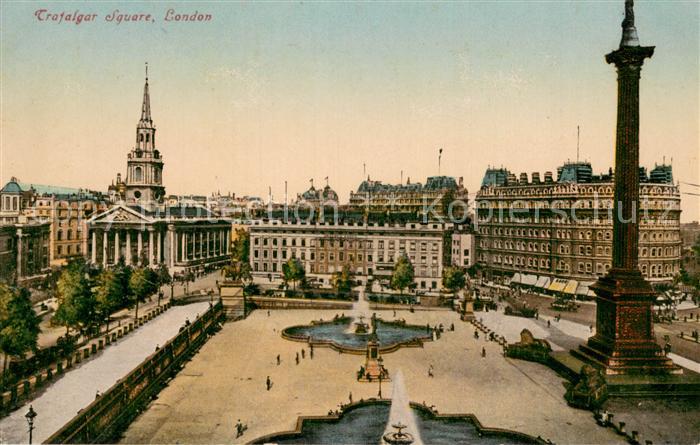 London  UK Trafalgar Square