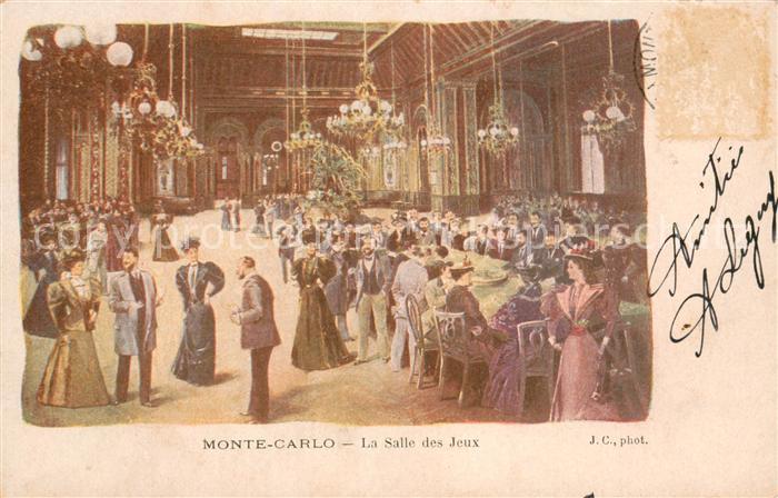 Monte-Carlo Monaco La Salle des Jeux