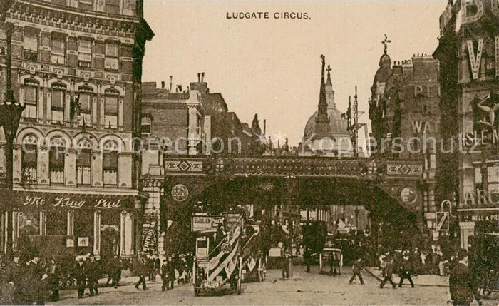 London  UK Ludgate Circus