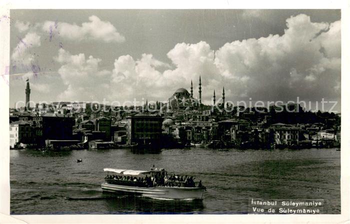 Istanbul Constantinopel TK Vue de Suleymaniye