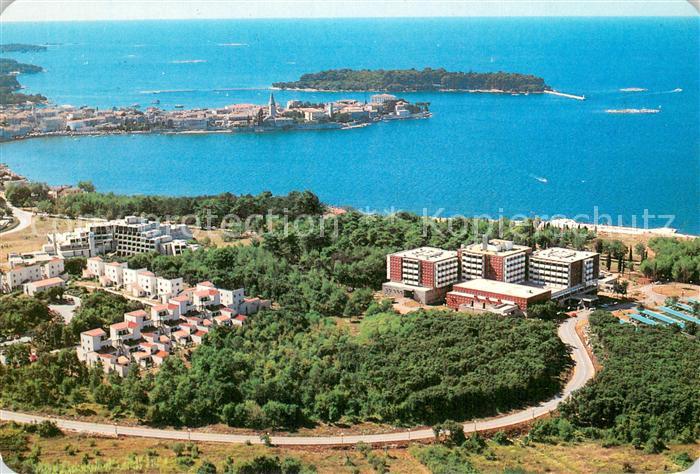 Porec Croatia Hoteli Pical i Zagreb Fliegeraufnahme