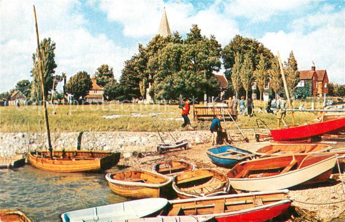 Bosham UK Bootsliegeplatz