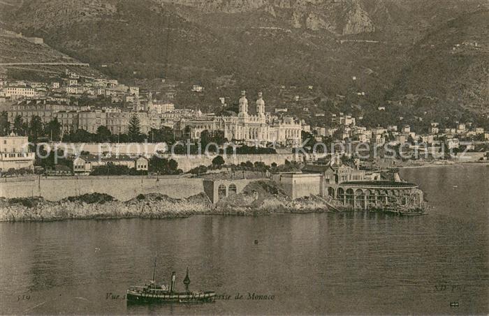 Monte-Carlo Monaco Vue de Monaco