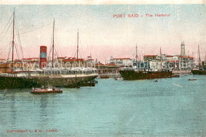 Port-Said Egypt The Harbour