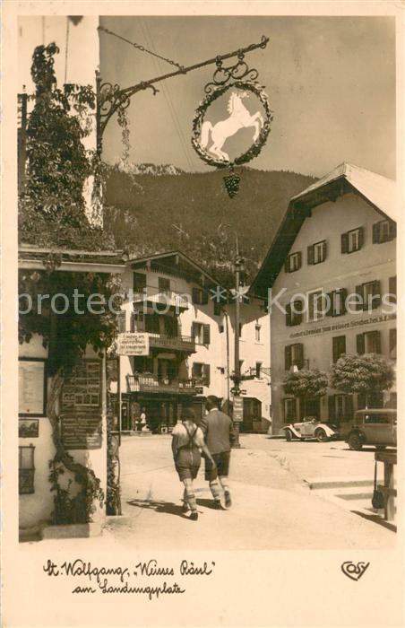 St Wolfgang Wolfgangsee Hotel Weisses Roessl am Landungsplatz