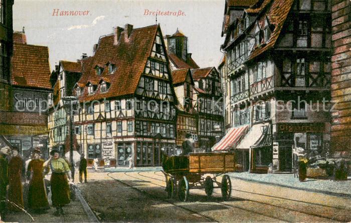 HANNOVER  CITY Breitestrasse Feldpost