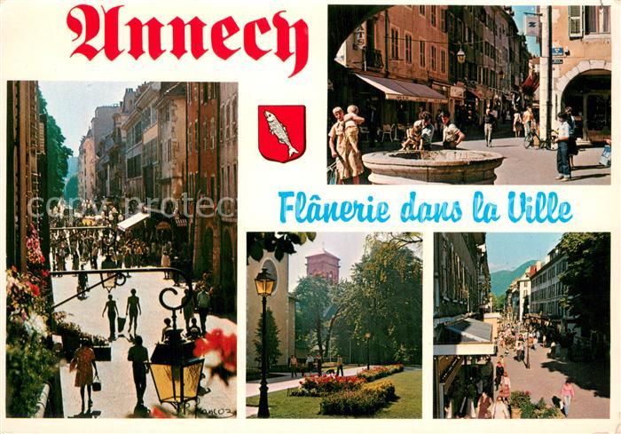 Annecy 74 Haute-Savoie En flanant dans la ville