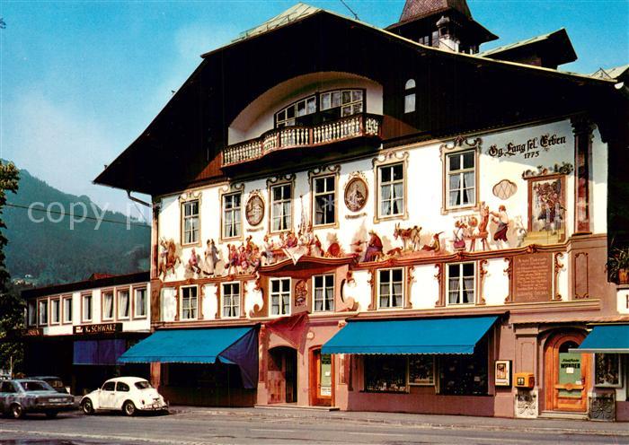 OBERAMMERGAU Bayern Geburtshaus des Heimatdichters Ludwig Thoma