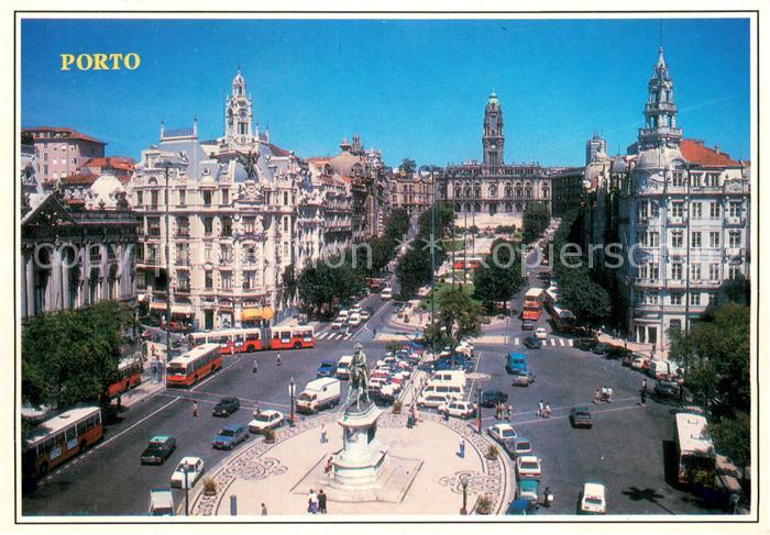 Porto  Portugal Avenue des Allies et Mairie