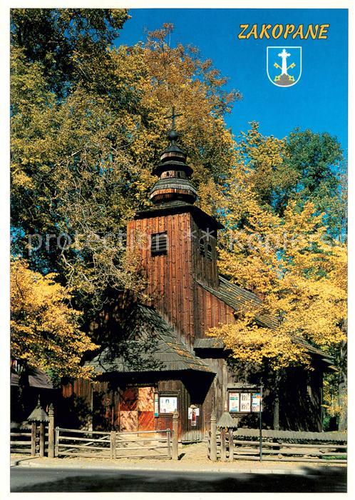 Zakopane Stari kosciolek przy ul Koscieliskiej w Zakopanem zbudowany