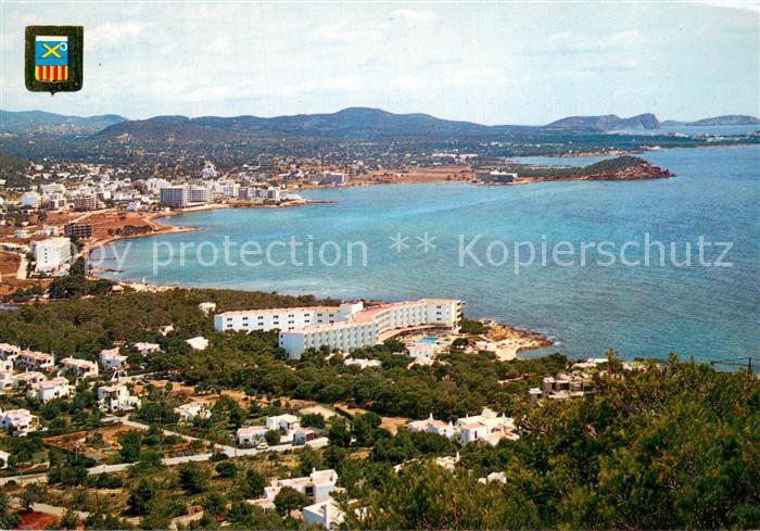 Santa Eulalia del Rio Ibiza ES Fliegeraufnahme