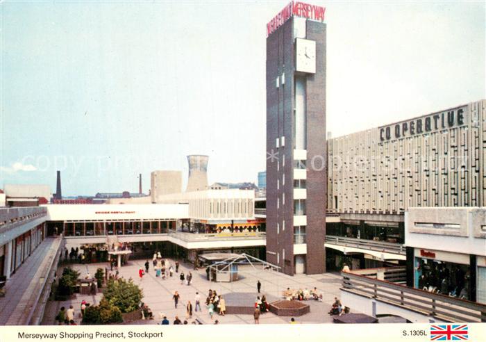 Stockport  UK Merseway Shopping Precinct