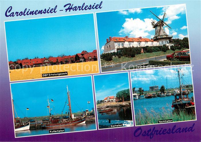 Carolinensiel-Harlesiel Ostfriesland DBP Erholungswerk Muehlenstrasse Kutterhafe