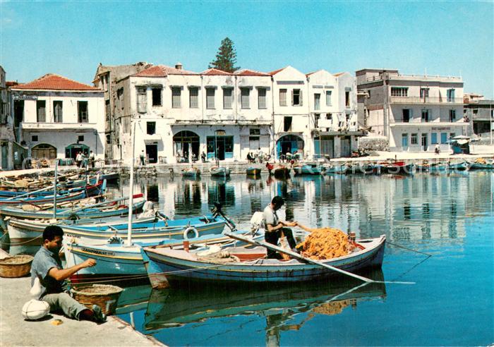 Rethymnon Kreta Teilansicht des alten Hafens