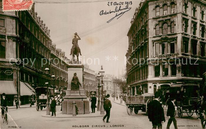 London  UK Holborn Circus Monument