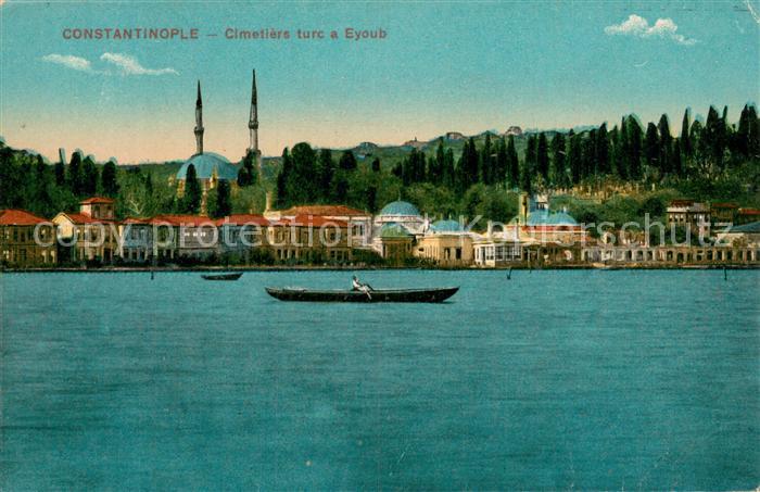 Constantinople Cimetière turc a Eyoub