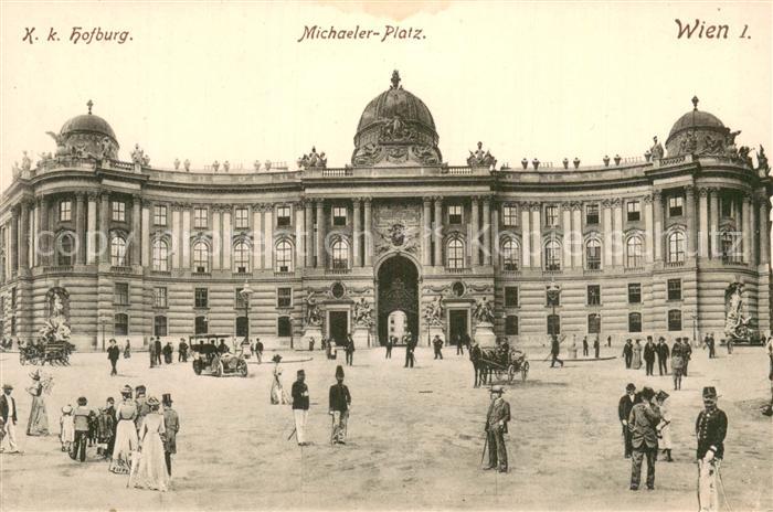 Wien AT Hofburg Michaeler Platz