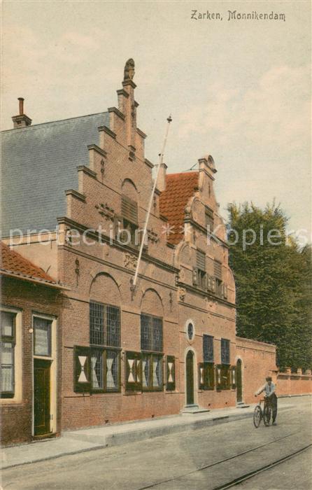 Monnikendam Zarken Giebelhaeuser