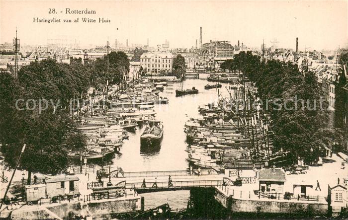 Rotterdam Haringvliet van af Witte Huis