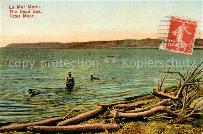 Dead Sea Totes Meer Uferpartie am Toten Meer
