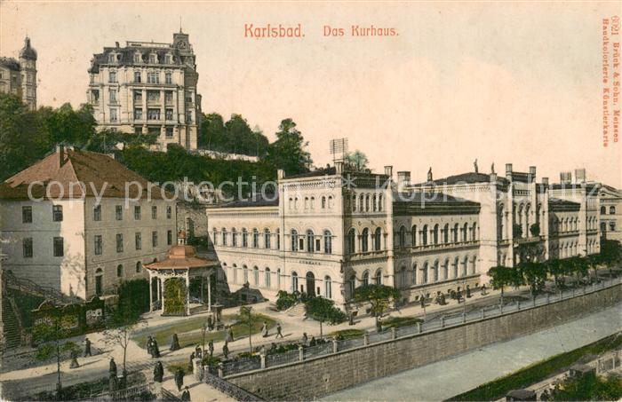 Karlsbad Eger Karlovy Vary Kurhaus