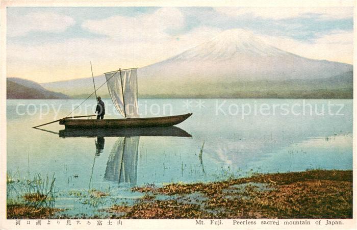 Mount Fuji Fujiyama JP Peerless sacred mountain of Japan