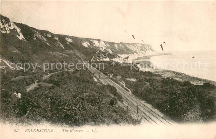 Folkestone UK The Warren