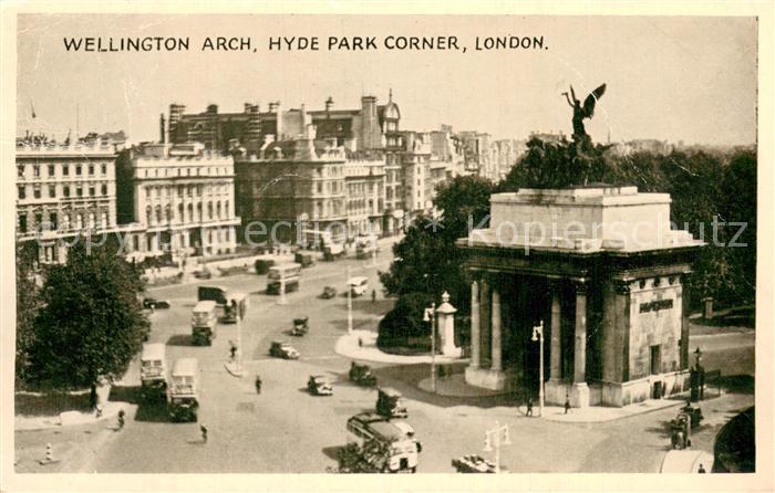 London  UK Wellington Arch Hyde Park Corner Monument