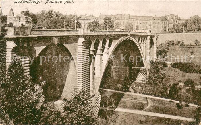 Luxembourg  Luxemburg Nouveau pont