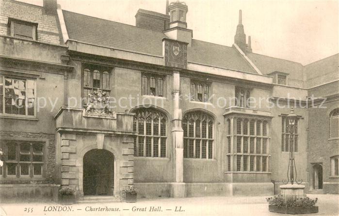 London  UK Charterhouse Great Hall
