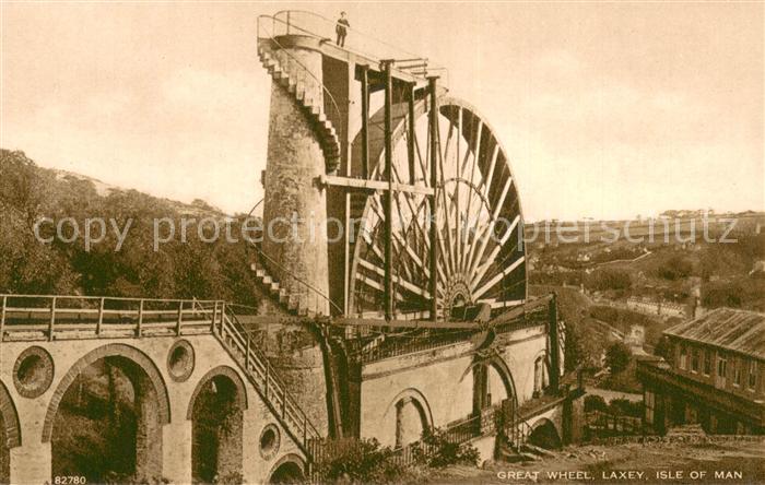 Laxey Isle of Man UK Great Wheel