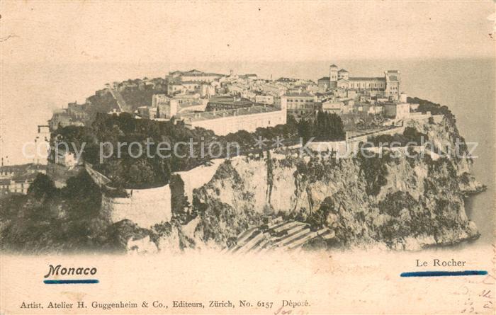 Monaco Rocher de la Principauté