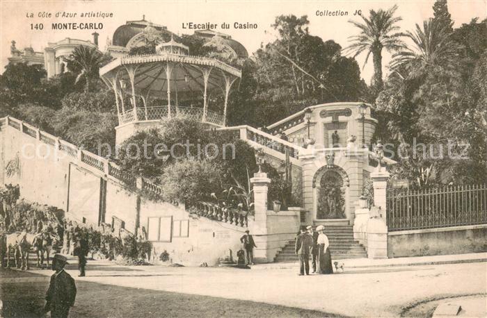 Monte-Carlo Monaco Escalier du Casino