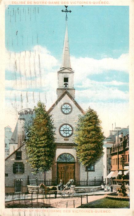 Quebec Canada Eglise de Notre Dame des Victoires