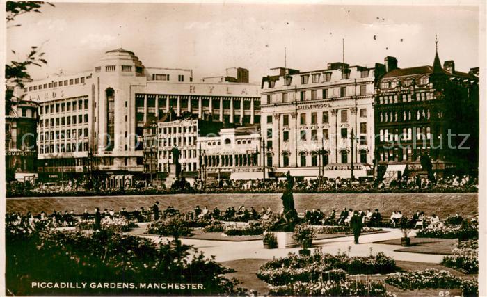 Manchester  UK Piccadilly Gardens