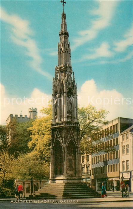 Oxford  Oxfordshire UK Martyrs Memorial