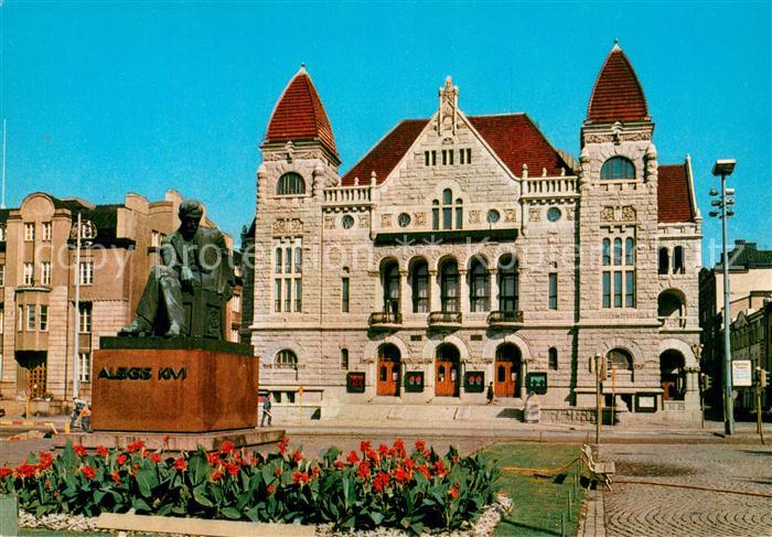 Helsinki Suomi Finish National Theatre Monument