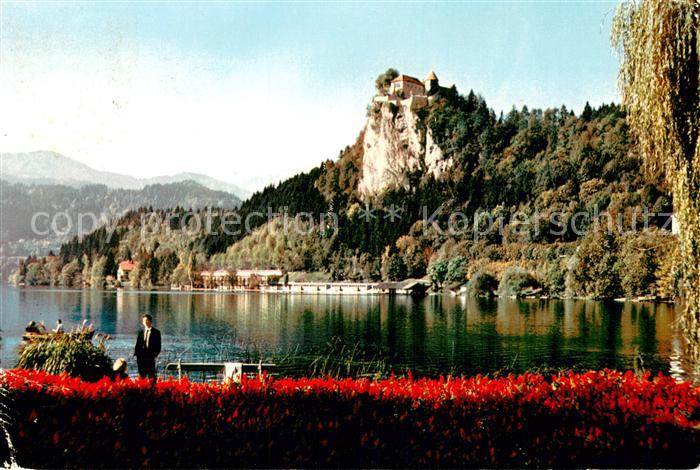 Bled Partie am Bleder See Burg