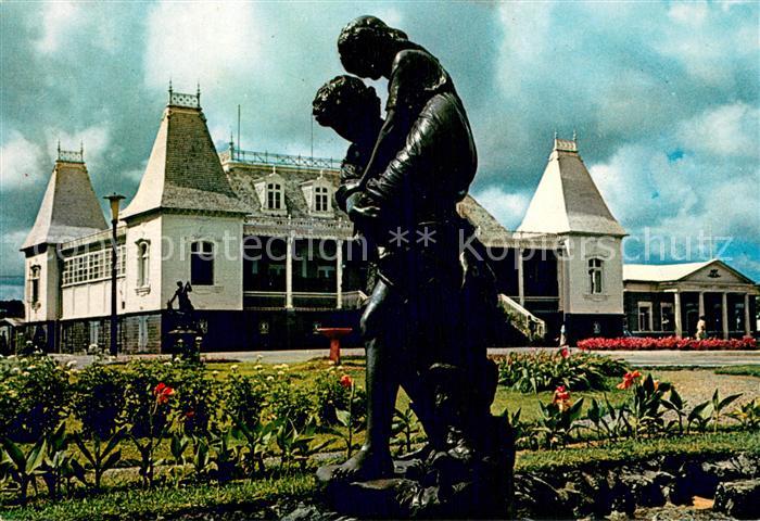 Curepipe Mauritius Statue de Paul et Virginie Hôtel de Vil